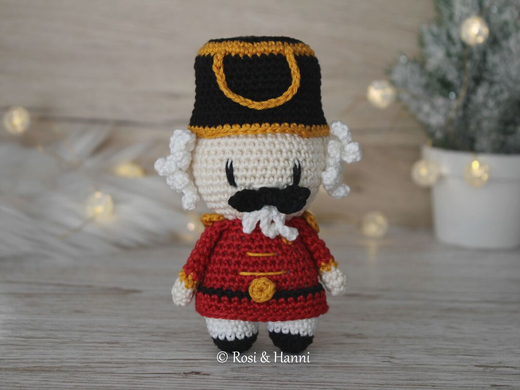 Häkelanleitung Nussknacker