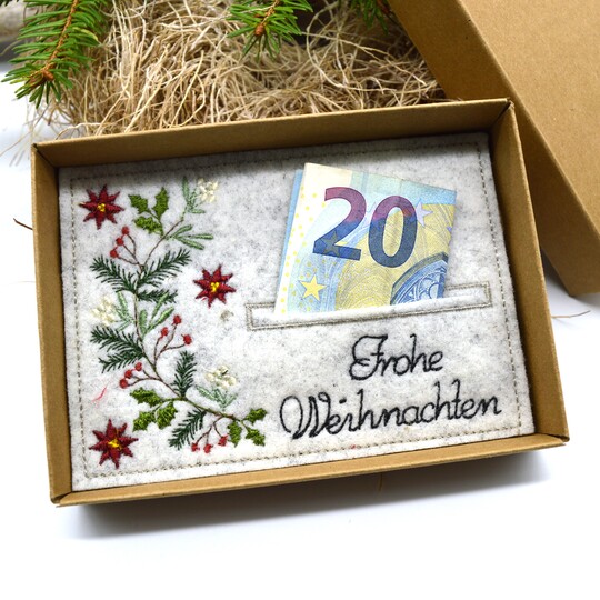 Stickdatei Weihnacht Wunscherfüller ab dem 10x10cm Stickrahmen