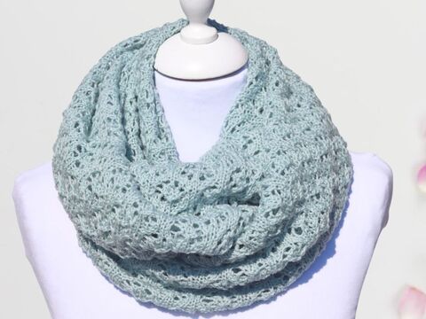 Strickanleitung Mint Flowers