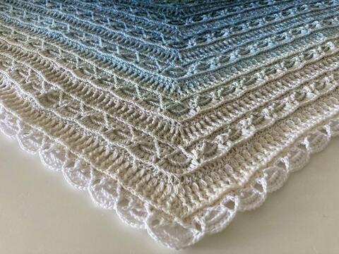 Mad Maxima - Häkelanleitung flaches Dreieckstuch