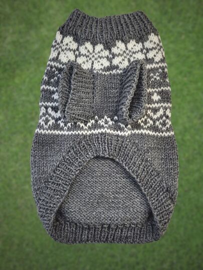 Strickanleitung Hundepullover Nordic Woof