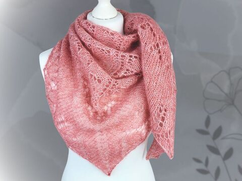 Strickanleitung mit Perlen Shade of Pale
