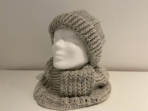 Häkelanleitung - Winterset "Striscia"