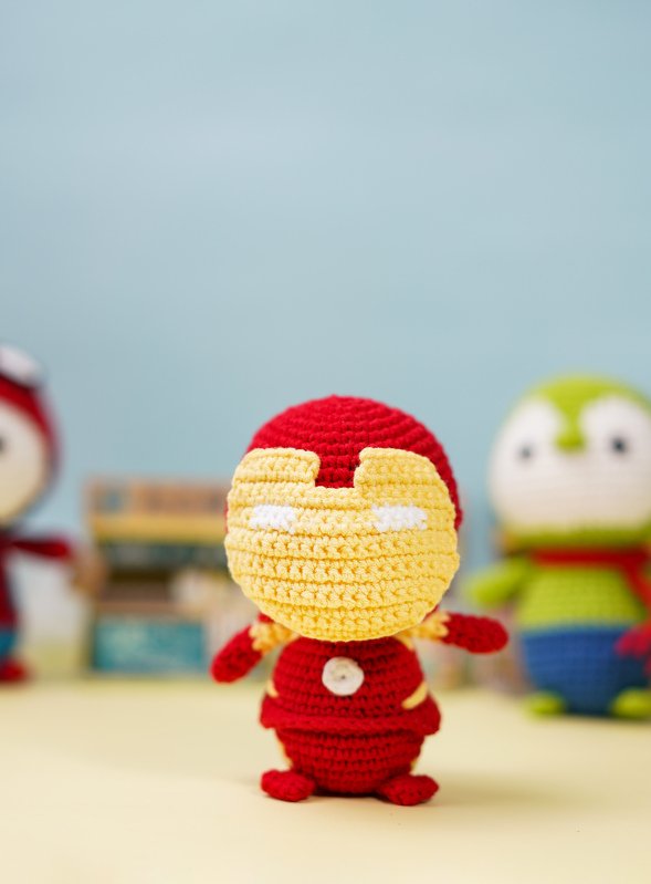 penguin robot PDF pattern crochet - amugurumi penguin robot pattern - Image 6