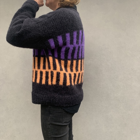 Strickanleitung Pullover Vilja Größe 36 – 48