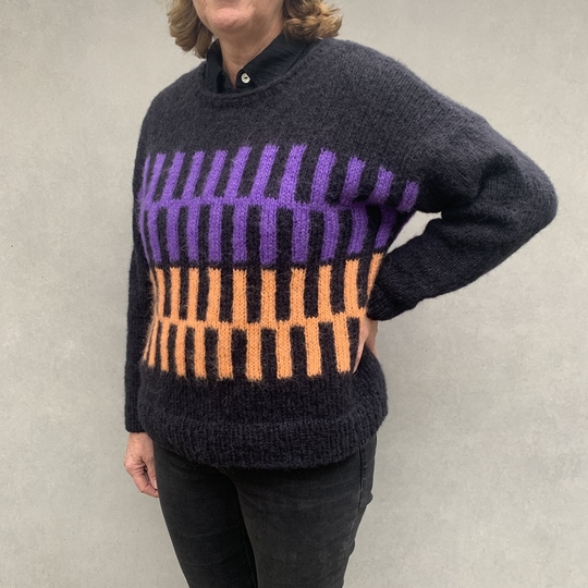 Strickanleitung Pullover Vilja Größe 36 – 48