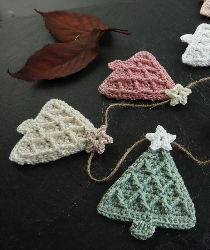 Bäumchen für Girlande, Baumschmuck, Geschenkanhänger - mit Video Tutorial