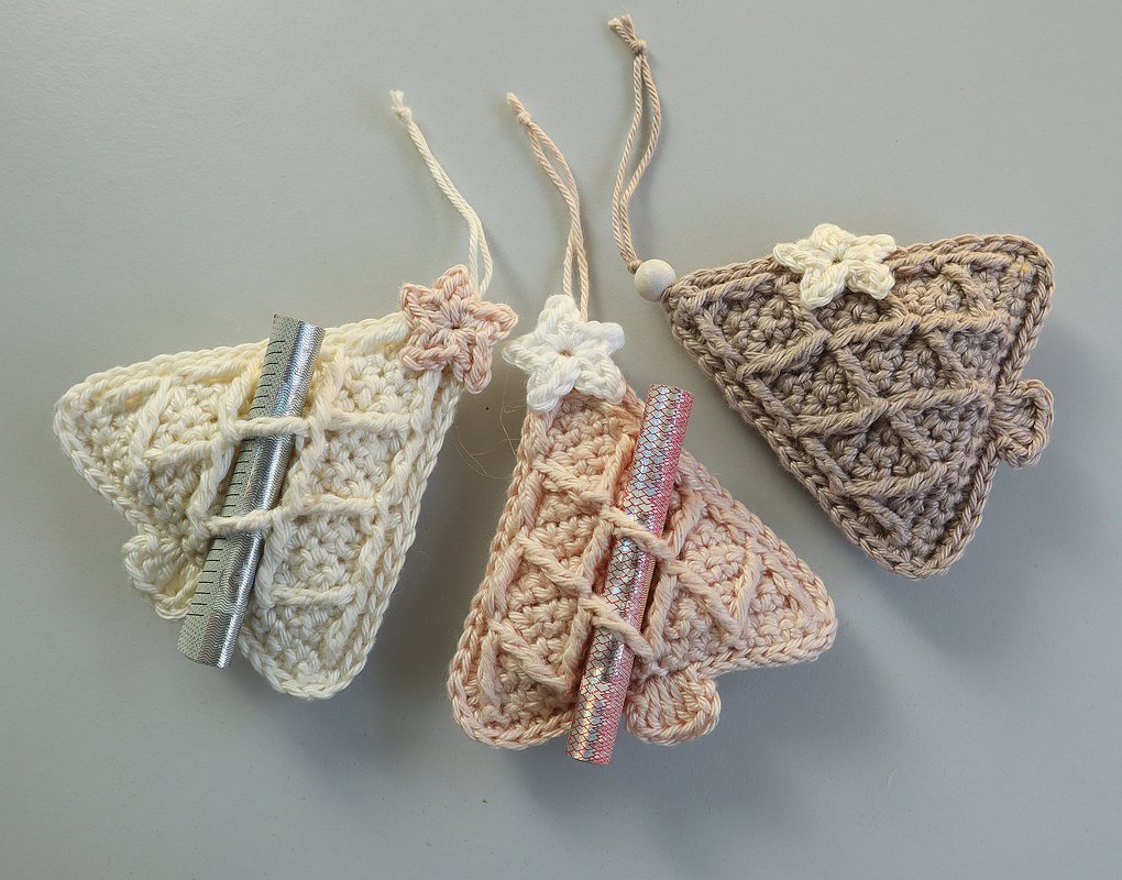 Bäumchen für Girlande, Baumschmuck, Geschenkanhänger - mit Video Tutorial - Bild 4