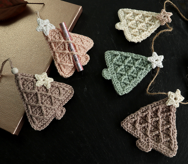 Cute Trees for Garland, Tree Decorations, Gift Tags -  with Video Tutorial