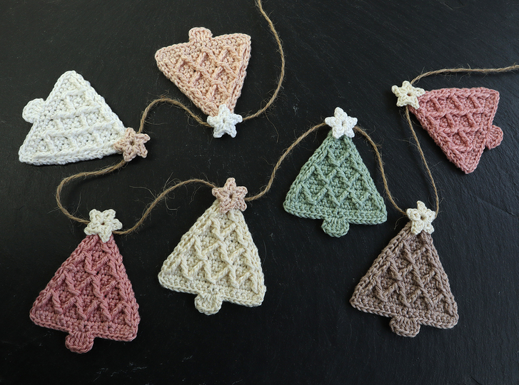 Cute Trees for Garland, Tree Decorations, Gift Tags -  with Video Tutorial