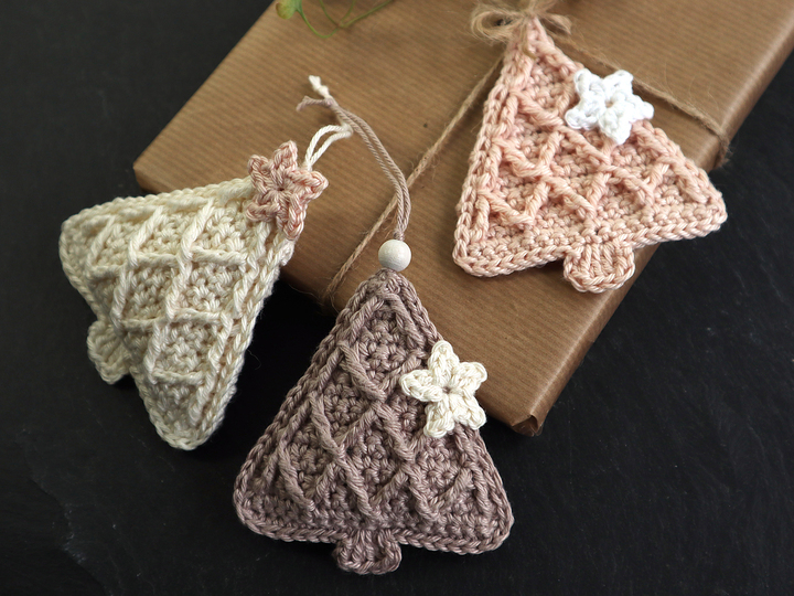 Cute Trees for Garland, Tree Decorations, Gift Tags -  with Video Tutorial