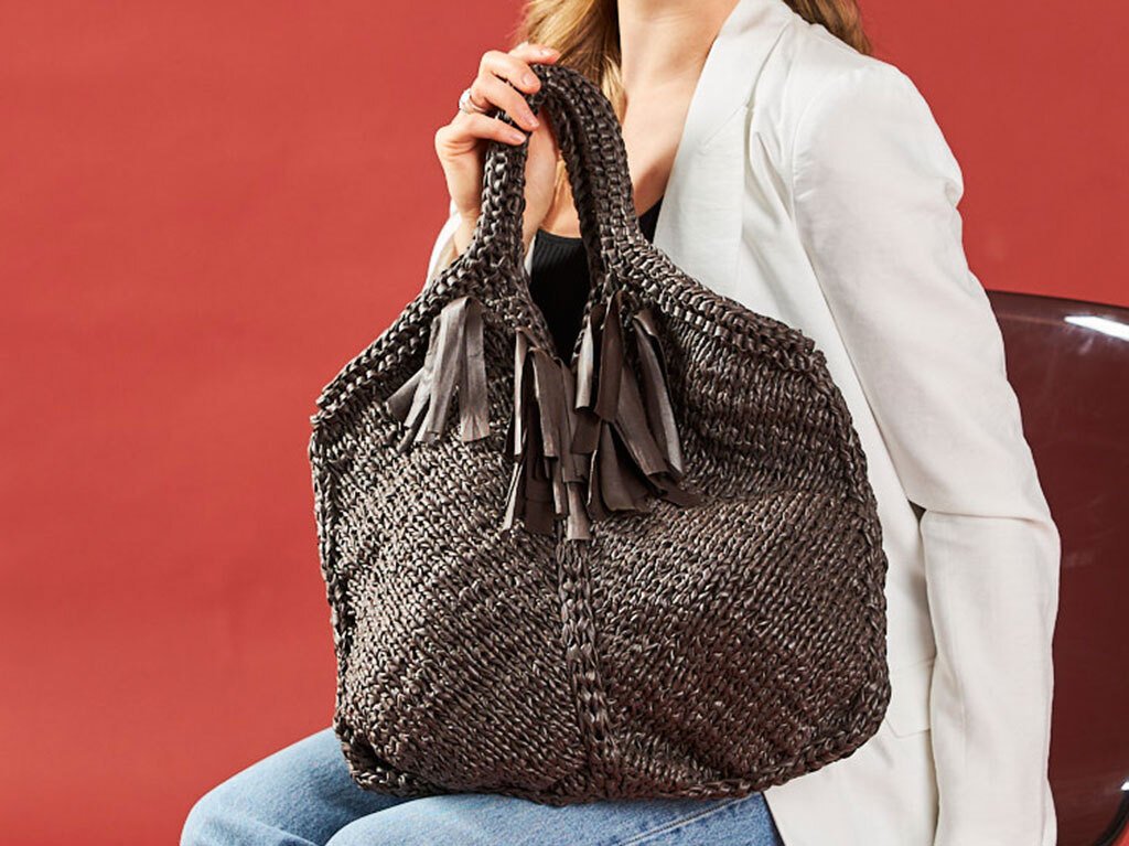 TASCHE ELLI, gestrickt