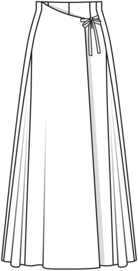 burda Schnittmuster Damen Hosenröcke 6980C Gr. 34-46