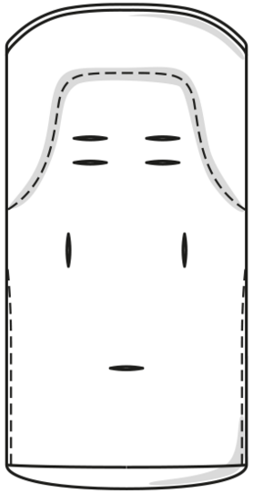 burda Schnittmuster Babys Fußsack 10/2017 #131