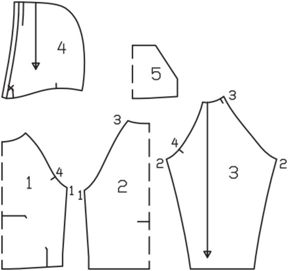 burda Schnittmuster Männer Hoodie 12/2018 #120 Gr. 44-60