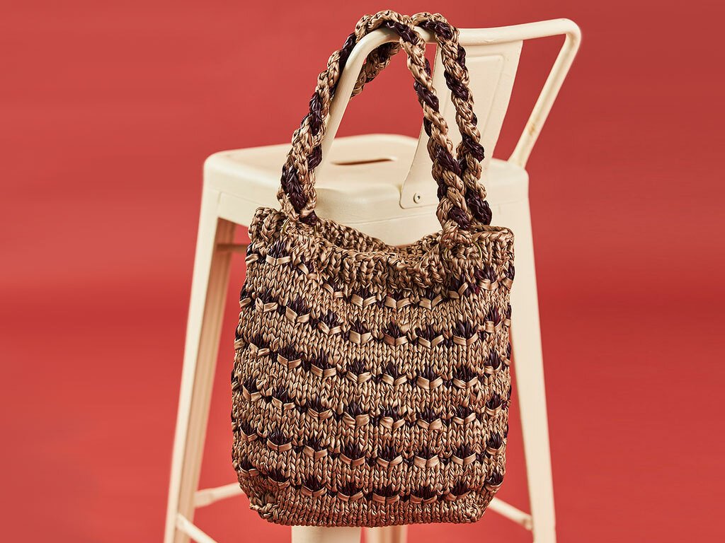 TASCHE TINA, gestrickt