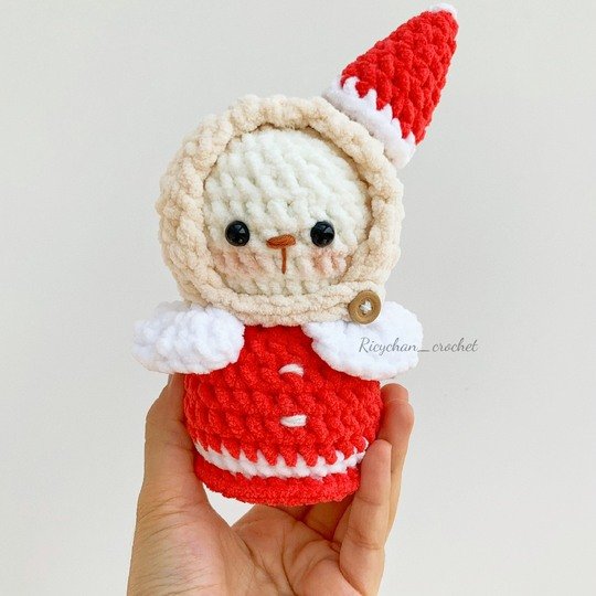Christmas gift set crochet pattern - Bunny Christmas - PDF in English only