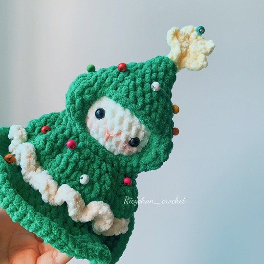 Christmas gift set crochet pattern - Bunny Christmas - PDF in English only