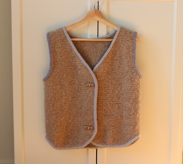 Strickanleitung | Weste TONI Maxi| Gr. XS-2XL