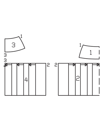 burda Schnittmuster Damen Faltenrock 09/2022 #107 Gr. 36-44