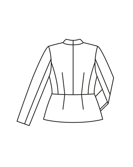 burda Schnittmuster Damen moderner Blazer 12/2021 #110A Gr. 36-44