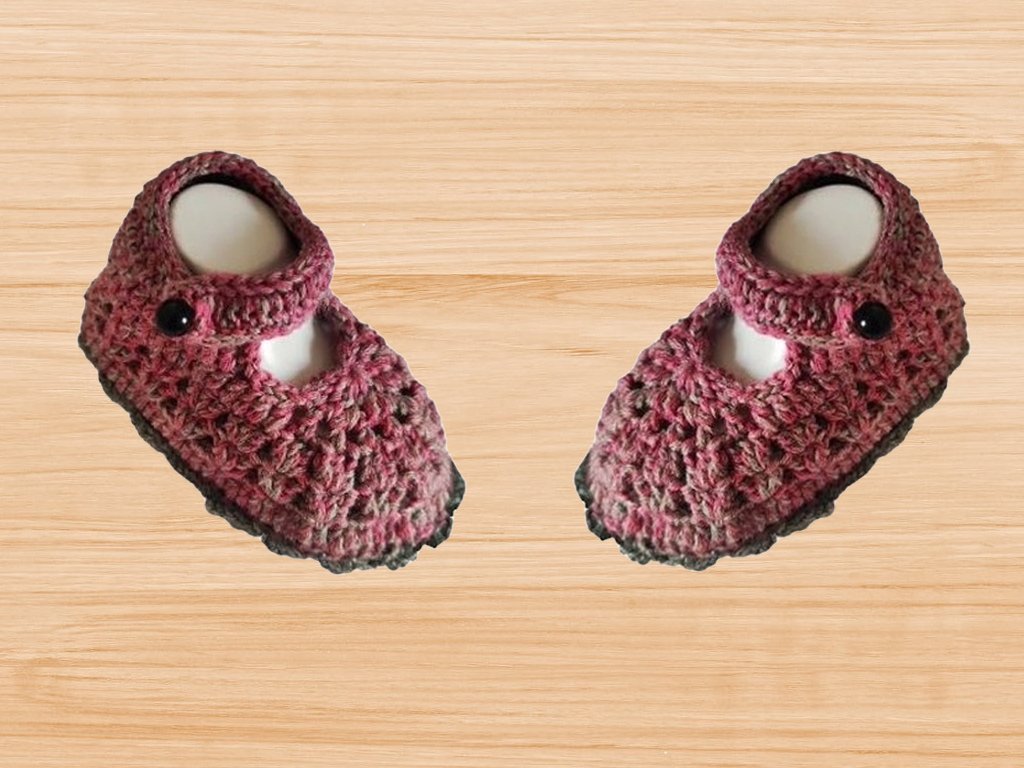 Crochet Baby Shoes patter