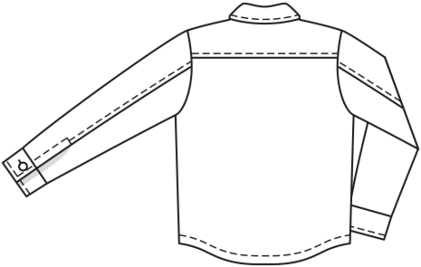 burda Schnittmuster Herren gefütterte Hemdjacke 02/2021 #17 Gr. 44-60