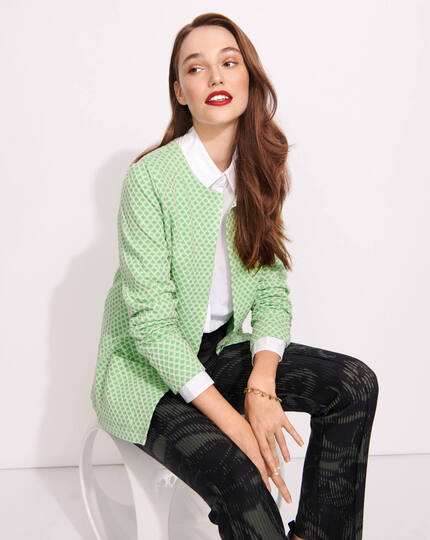 burda Schnittmuster Damen Cardigan-Blazer mit Taschen 01 2021 #5C Gr. 34-44