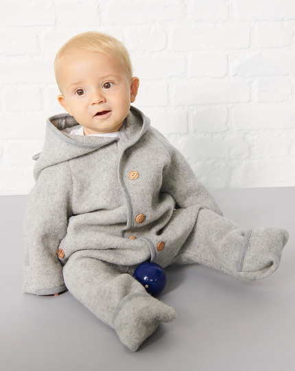 burda Schnittmuster Babys Strampler mit Kapuze 01/2022 #5A Gr. 56-98