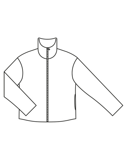 burda Schnittmuster Damen Sportliche Plüsch-Jacke 01/2023 #102 Gr. 36-42