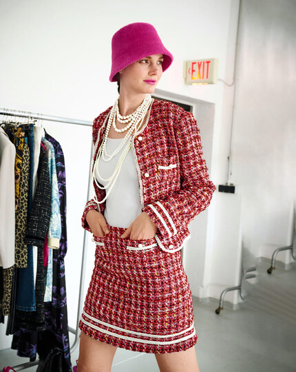 burda Schnittmuster Damen Jacke iranzösischer Stil 08/2023 #113 Gr. 34-42