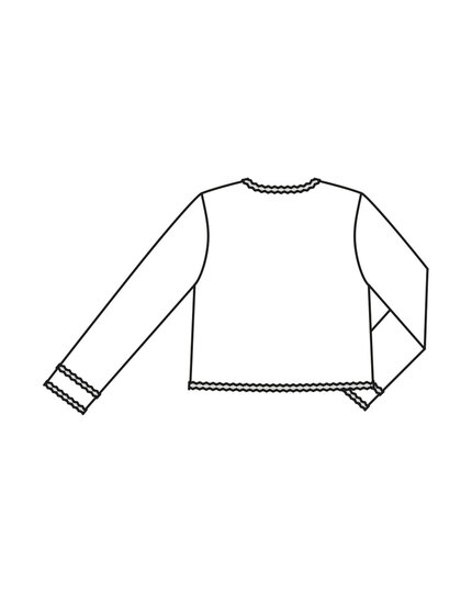 burda Schnittmuster Damen Jacke iranzösischer Stil 08/2023 #113 Gr. 34-42