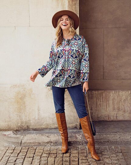 burda Schnittmuster Damen Tunika 03/2023 #413 Gr. 46-60