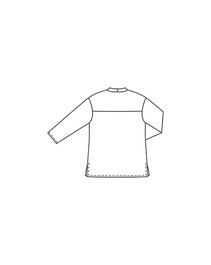 burda Schnittmuster Damen Tunika 03/2023 #413 Gr. 46-60