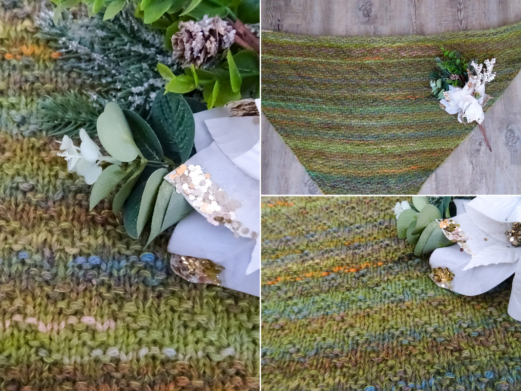 Dreiecktuch Beate stricken / Strickanleitung