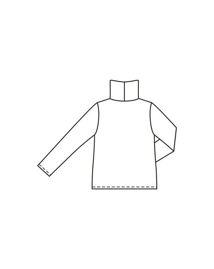 burda Schnittmuster Damen Rollkragenpullover 05/2023 1C Gr. 34-44