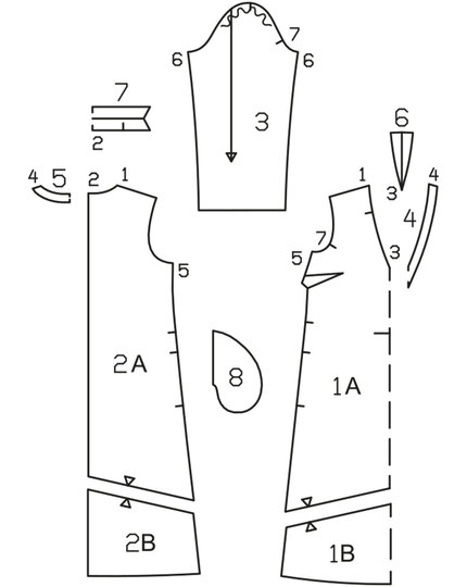 burda Schnittmuster Damen A-Linien-Kleid 11/2023 #125 Gr. 36-48