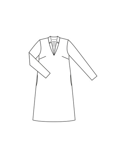 burda Schnittmuster Damen A-Linien-Kleid 11/2023 #125 Gr. 36-48