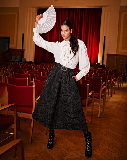 burda Schnittmuster Damen Rock mit Nahttaschen 12/2023  #109 Gr. 36-44