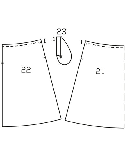 burda Schnittmuster Damen Rock mit Nahttaschen 12/2023  #109 Gr. 36-44