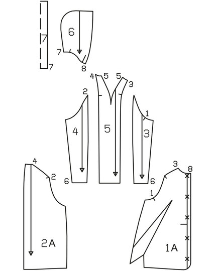 burda Schnittmuster Damen lässige Kapuzenjacke 12/2023 #125