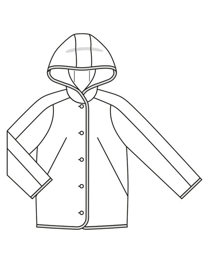 burda Schnittmuster Damen lässige Kapuzenjacke 12/2023 #125