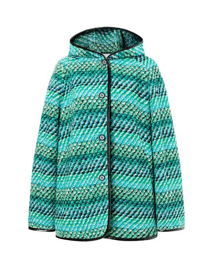 burda Schnittmuster Damen lässige Kapuzenjacke 12/2023 #125