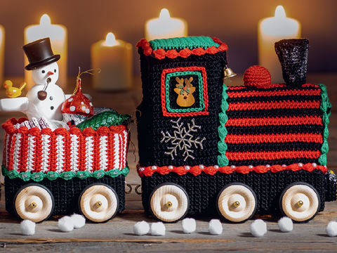 Weihnachtszug Lokomotive