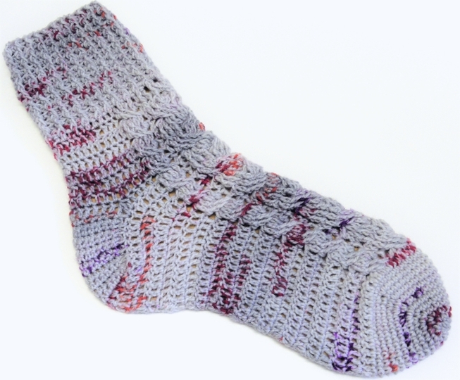 Socken Häkeln mit zusätzlichem Lehrgang