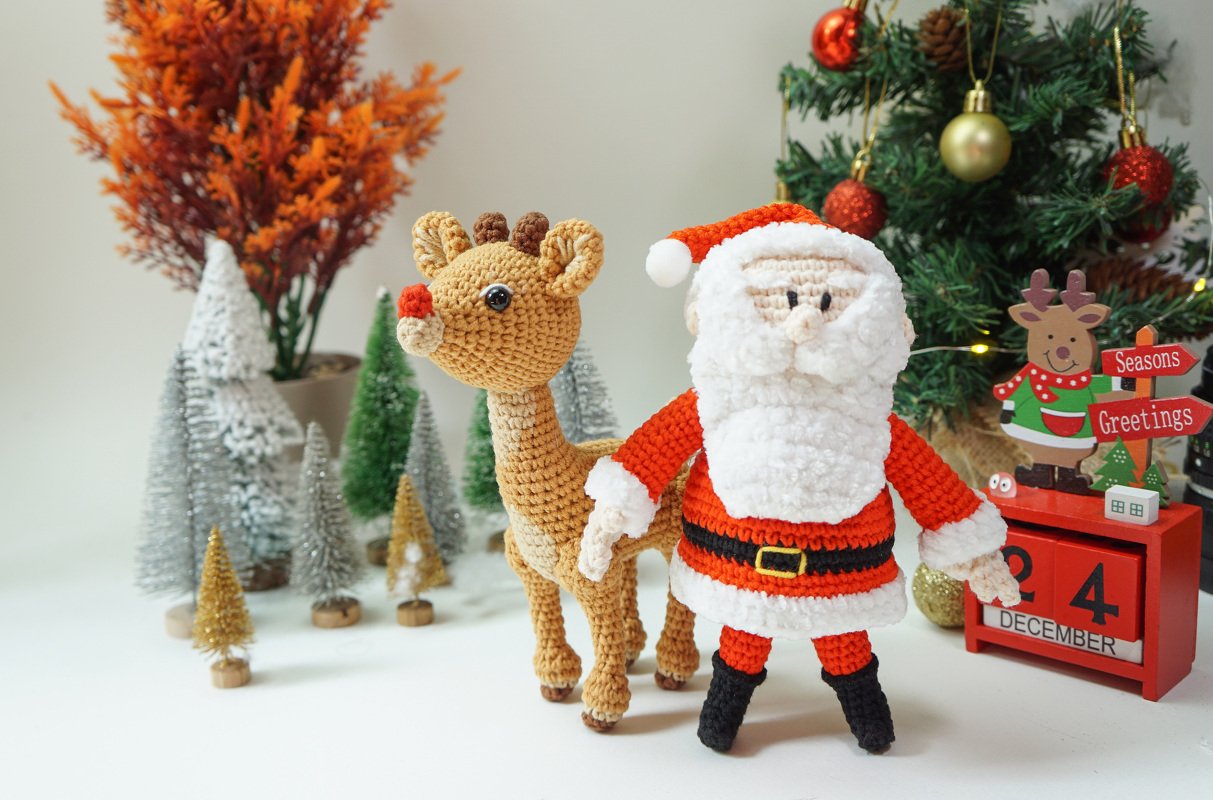 Santa claus PDF pattern crochet - amigurumi santaclaus pattern - Image 7