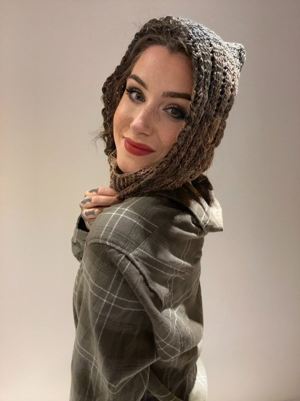 Häkelanleitung Kuschelkapuze "ENGELSSTIMME" - Bild 2