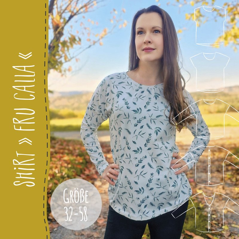SHIRT "FRU CALLA" - Schnittmuster und Anleitung