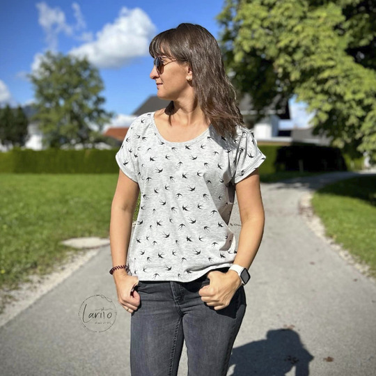 SHIRT "FRU CALLA" - Schnittmuster und Anleitung