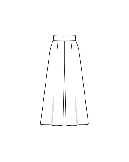 burda Schnittmuster Damen Marlenehose 02/24 109 Gr. 34-44